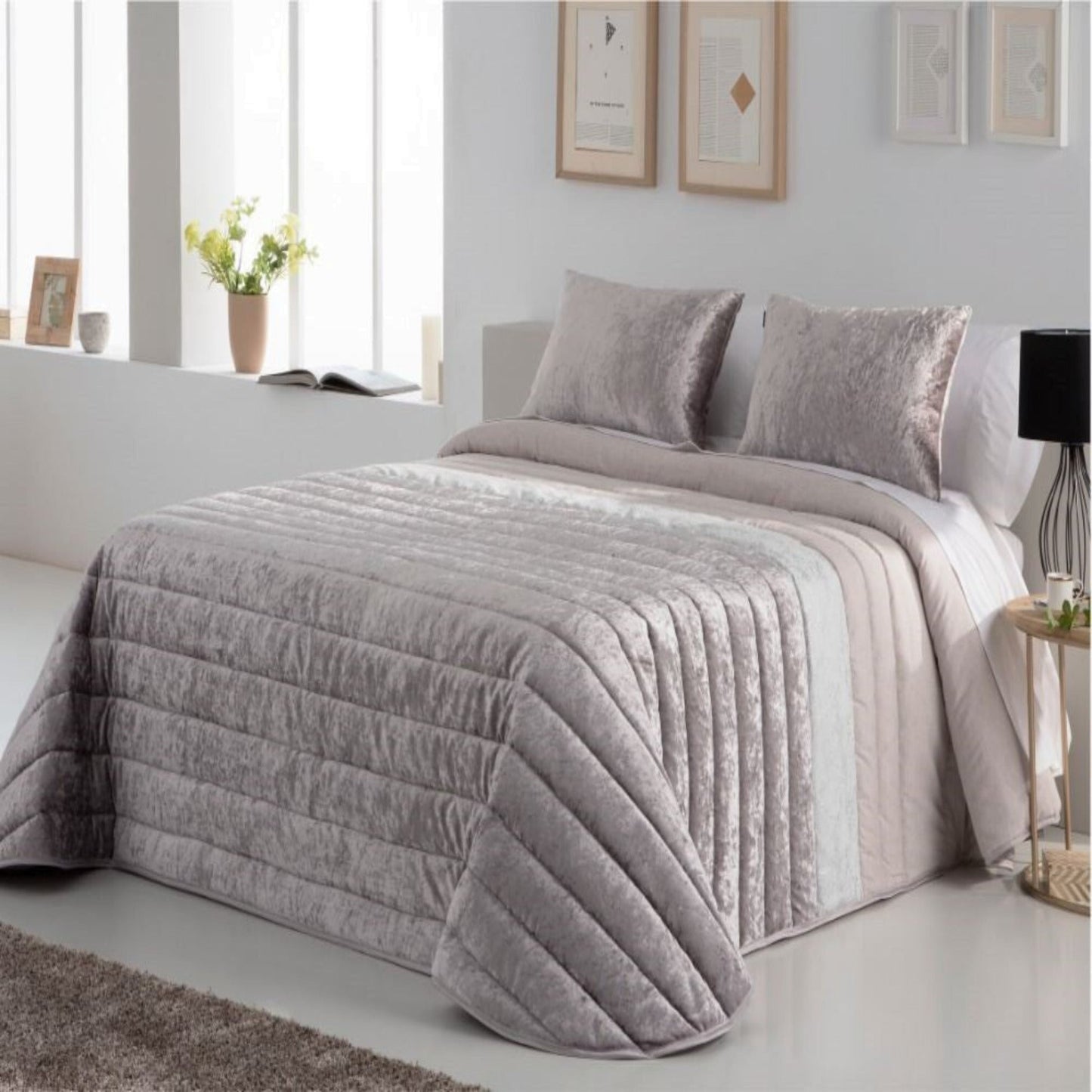 Colcha Boutí Boston Beige